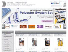 Tablet Screenshot of modeinfo.com