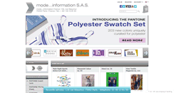 Desktop Screenshot of modeinfo.fr