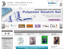 Tablet Screenshot of modeinfo.fr
